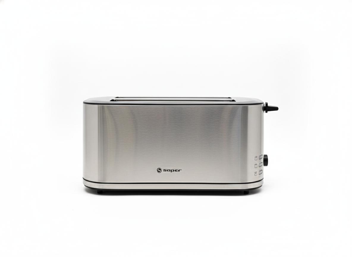 sapor-toaster-sbt-285s.jpg توستر نان ساپر مدل SBT-285S استیل ضد زنگ مناسب نانهای بزرگ با توان 750 وات
