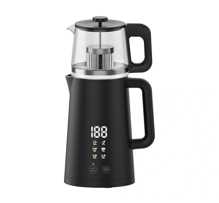 چای‌ساز روهمی دیجیتال ساپر مدل STM-2011 مشکی